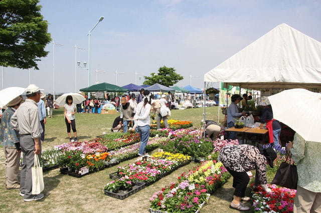 加東市花と緑のまつり「花き盆栽展」