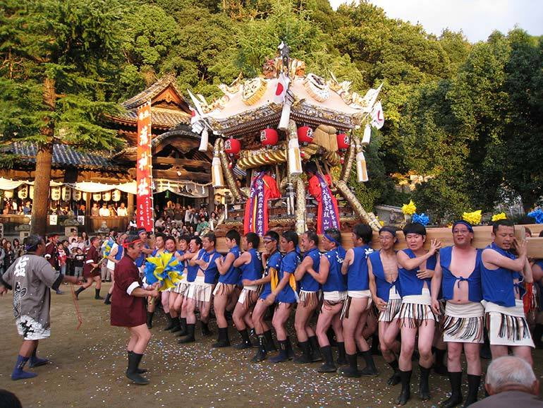 塩屋荒神社秋祭り