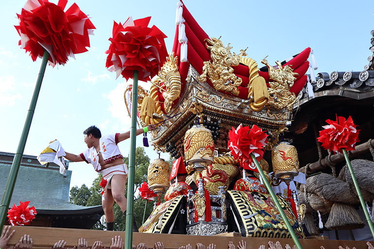 曽根天満宮　秋季例祭