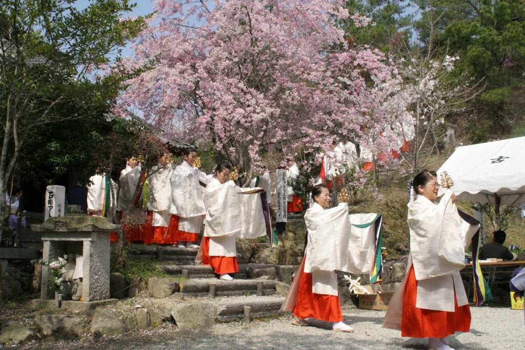 古法華寺 春祭り