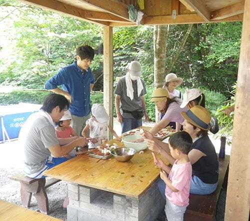 県立国見の森公園プログラム　アウトドアクッキング ※プログラムの中止・内容変更の可能性あり