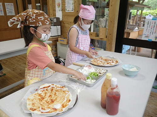 県立国見の森公園プログラム　森の窯焼きピザづくり　※プログラムの中止・内容変更の可能性あり