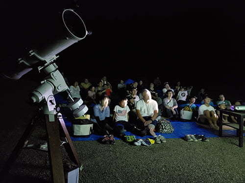 県立国見の森公園プログラム 国見山上天体観測会 ※プログラムの中止・内容変更の可能性あり