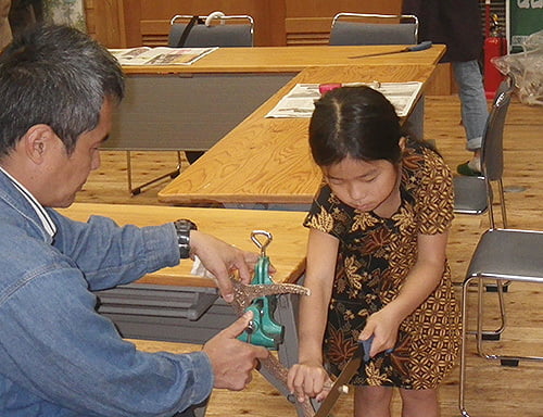 県立国見の森公園プログラム　鹿の角でアクセサリーを作ろう　※プログラムの中止・内容変更の可能性あり