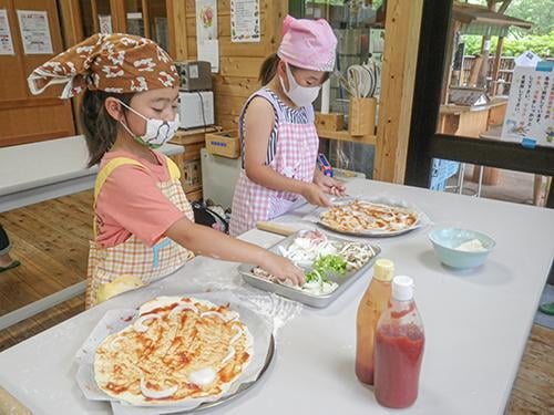 県立国見の森公園プログラム 森の窯焼きピザづくり