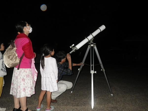 県立国見の森公園プログラム 国見仲秋の名月前夜鑑賞会
