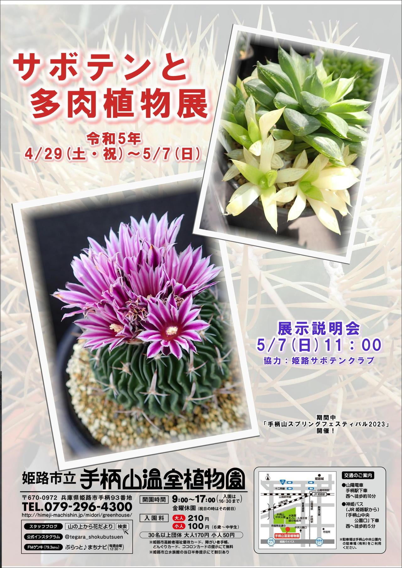 サボテンと多肉植物展