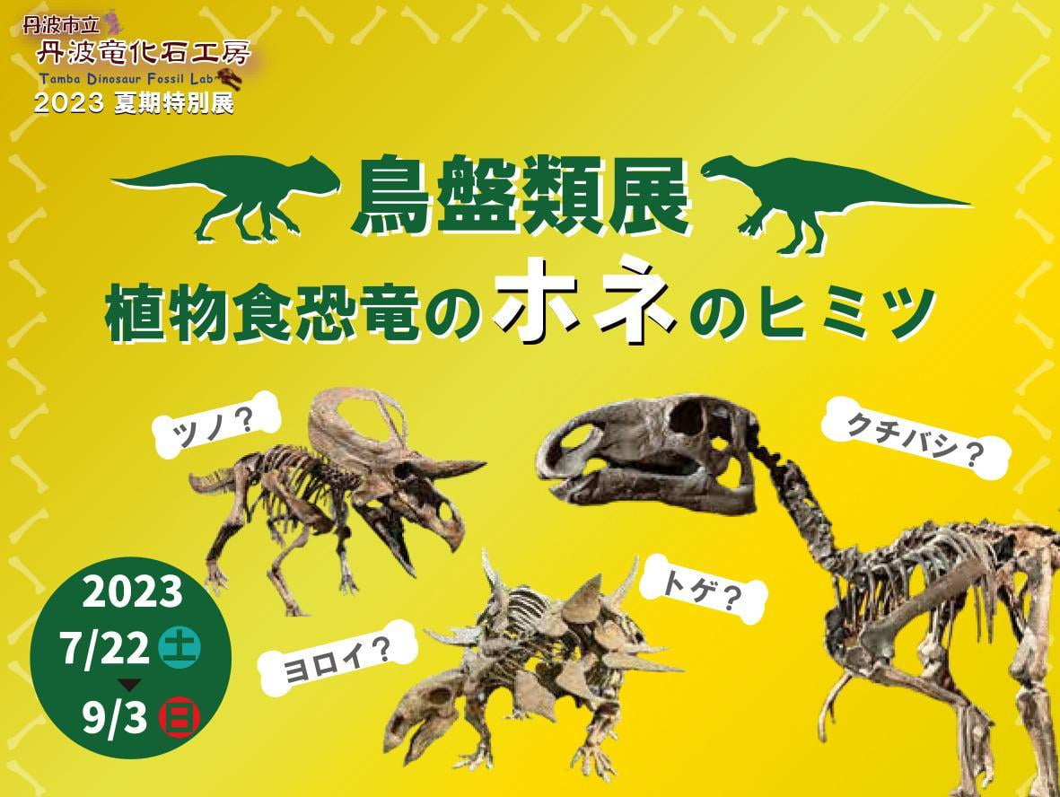 鳥盤類展~植物食恐竜のホネの秘密~
