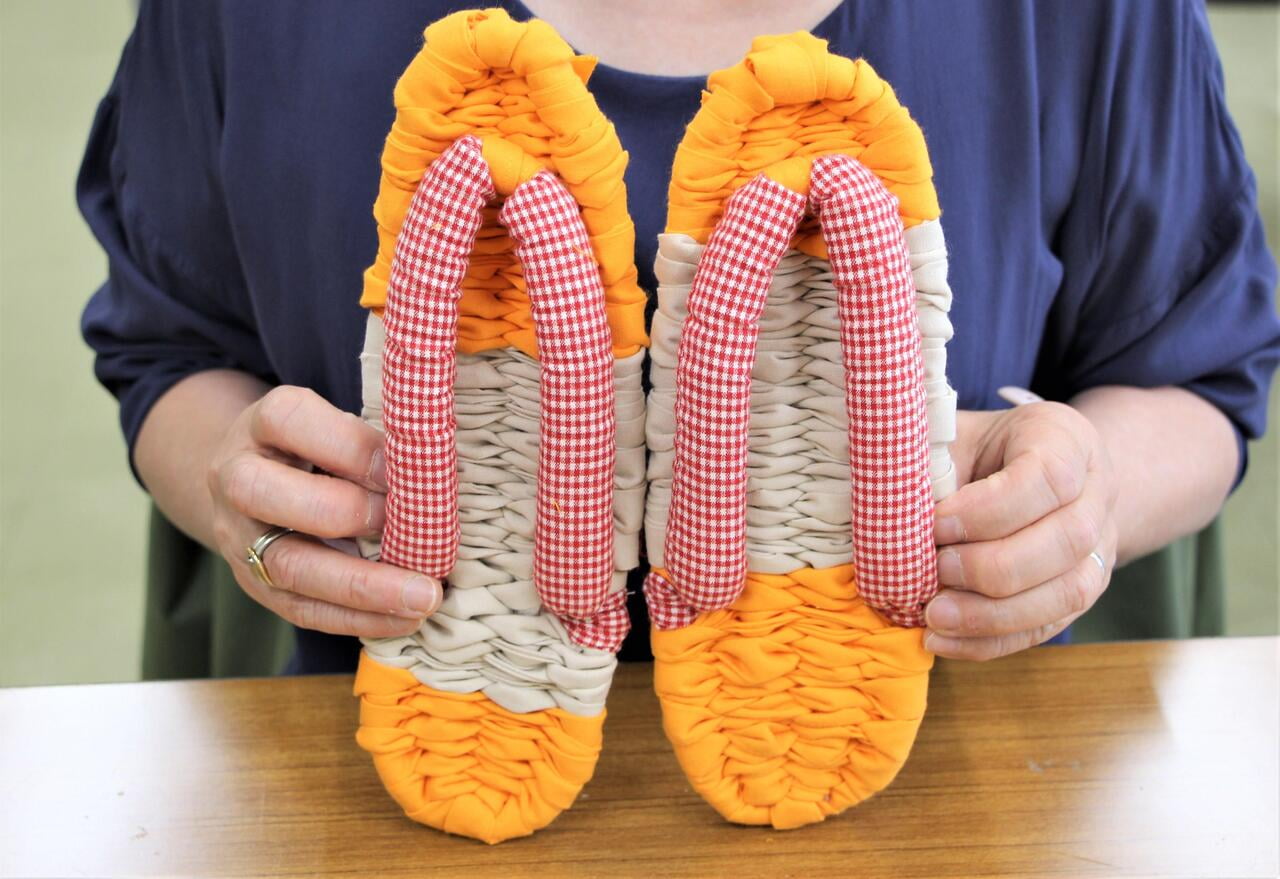 【募集】親子体験教室「布ぞうりをつくろう」