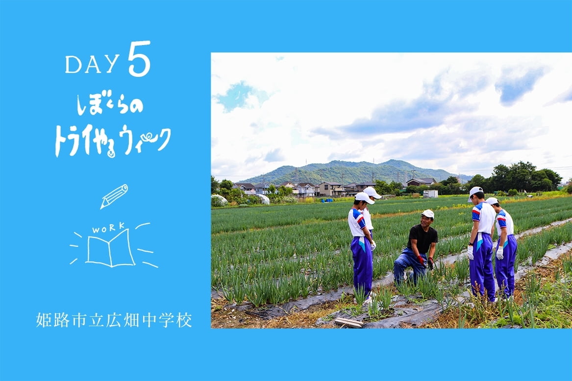 【2018】ぼくらのトライやる・ウィーク 姫路市立広畑中学校【期間中毎日更新!】