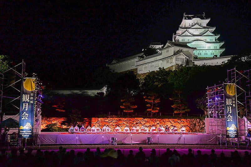 【中秋の名月】姫路城・好古園で観る月夜！姫路市の「第37回　姫路城観月会」2019年の最新情報