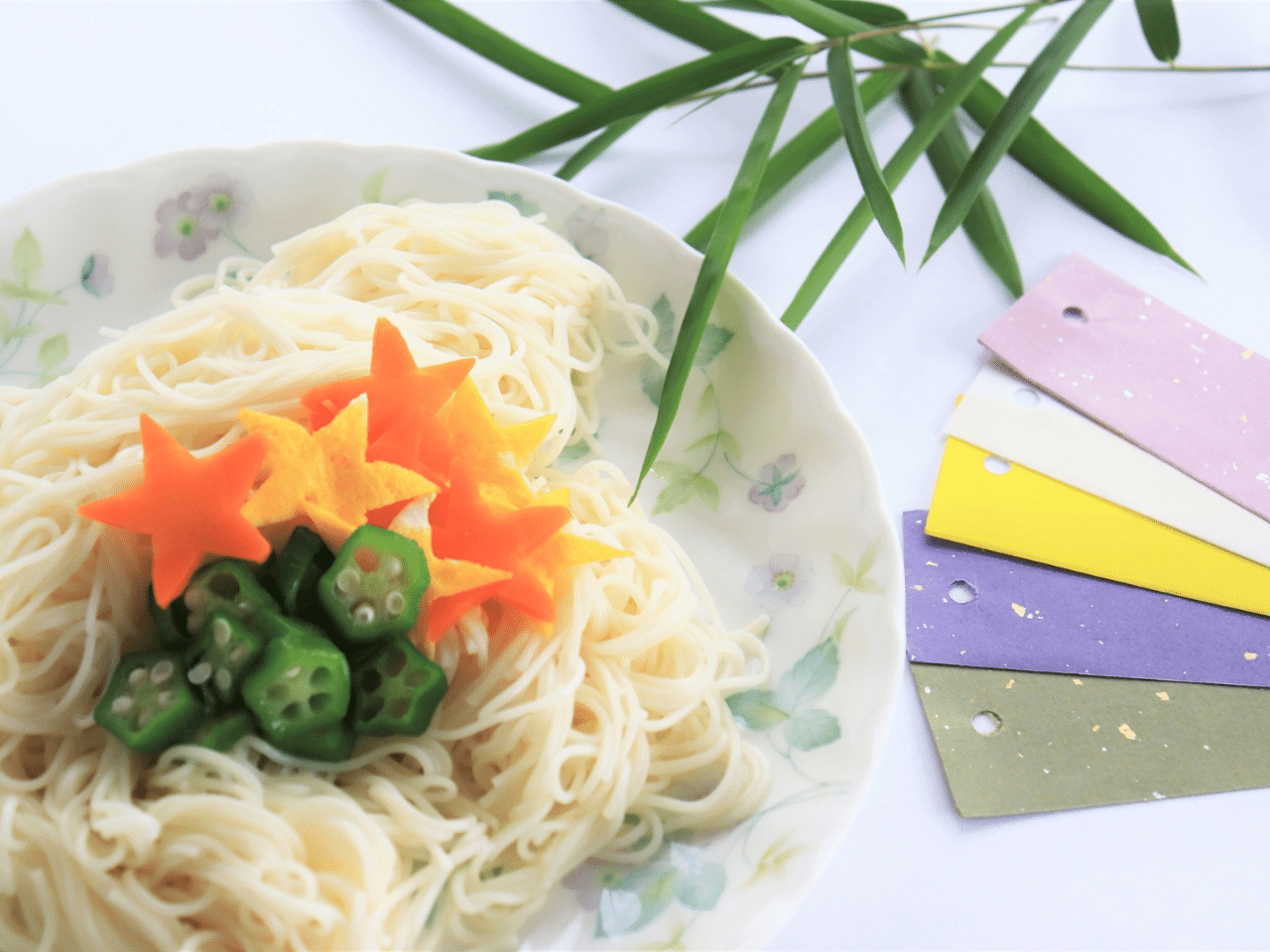 【豆知識】七夕の食べものや由来をご紹介!なぜそうめんを食べるの?
