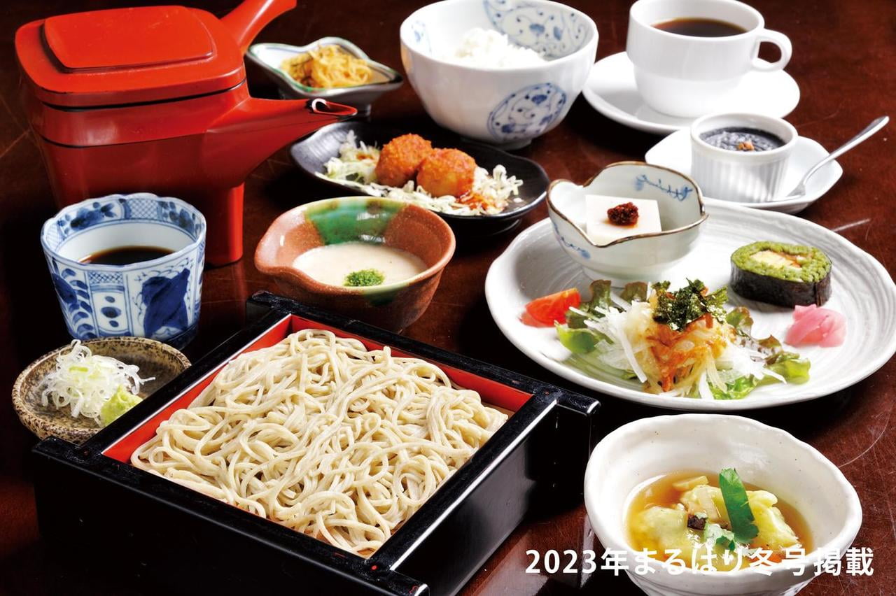 【稲美】名店「そば切り稲美」風味豊かな打ち立て蕎麦が味わえる大満足御膳が人気!