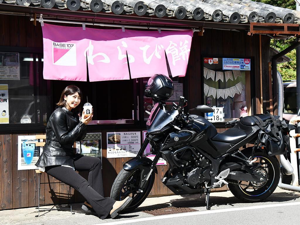 WINK×まるはりコラボ番組『maruhari presents 田淵麻里奈の BJ ON THE ROAD』大型車侵入不可！？なバイク絶景スポット「金出地ダム」編スタート！