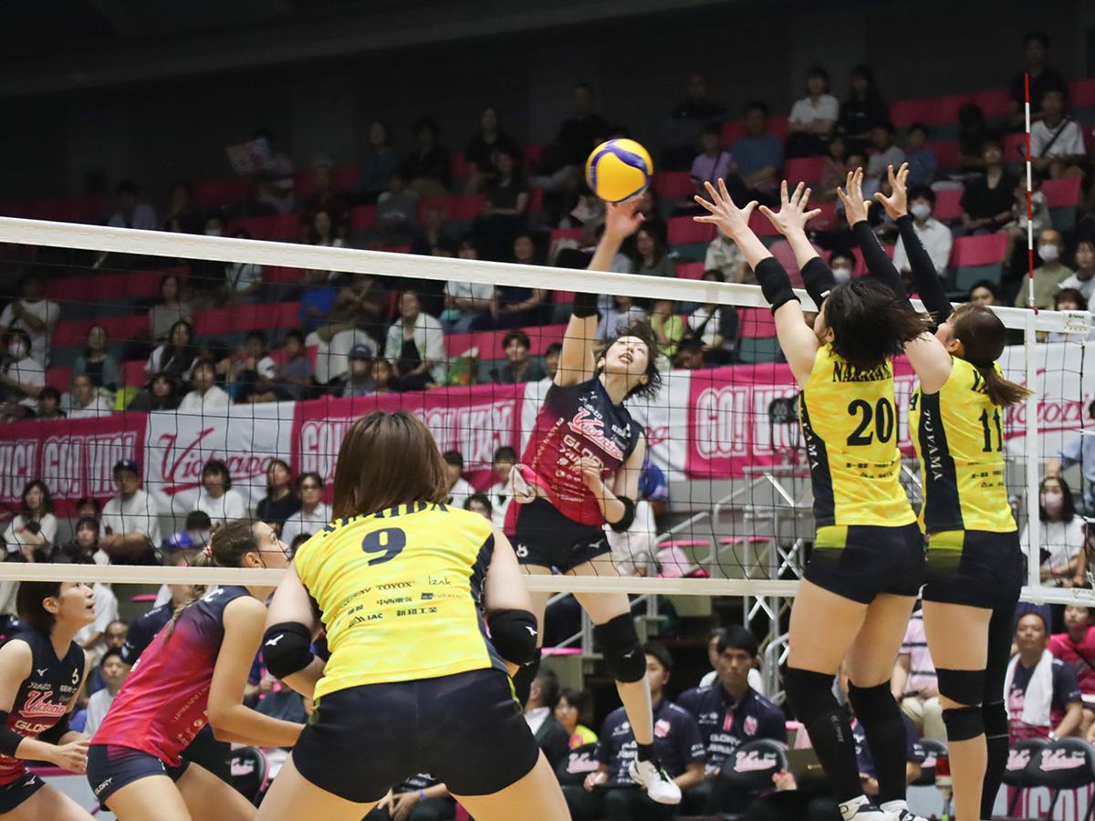 【大同生命SV女子】姫路がKUROBEに快勝!