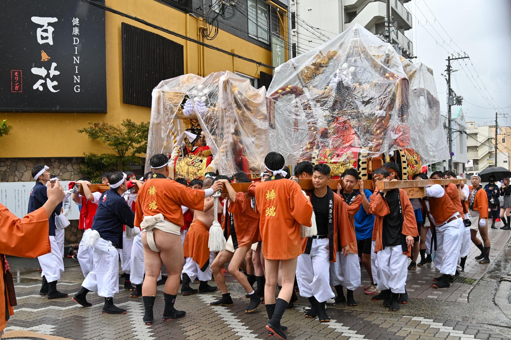 2024年播州秋祭り！YOSHIDA GC、YBSで行われた「東新町」「長町」2町による練りを迫力の写真と共にレポート