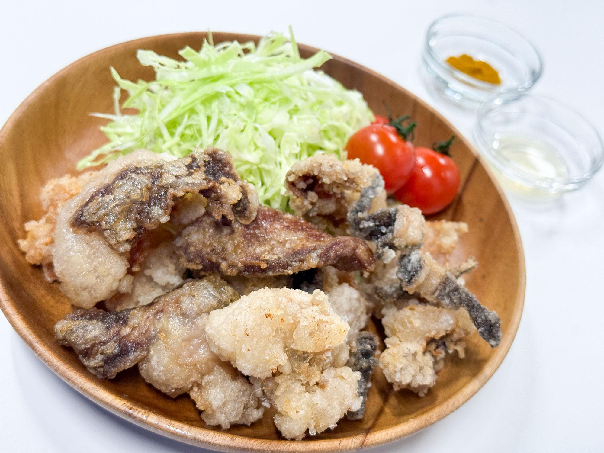 【加古川】さまざまな部位を楽しめる! 志方和牛ミックスホルモンの竜田揚げ|ふるさと納税返礼品