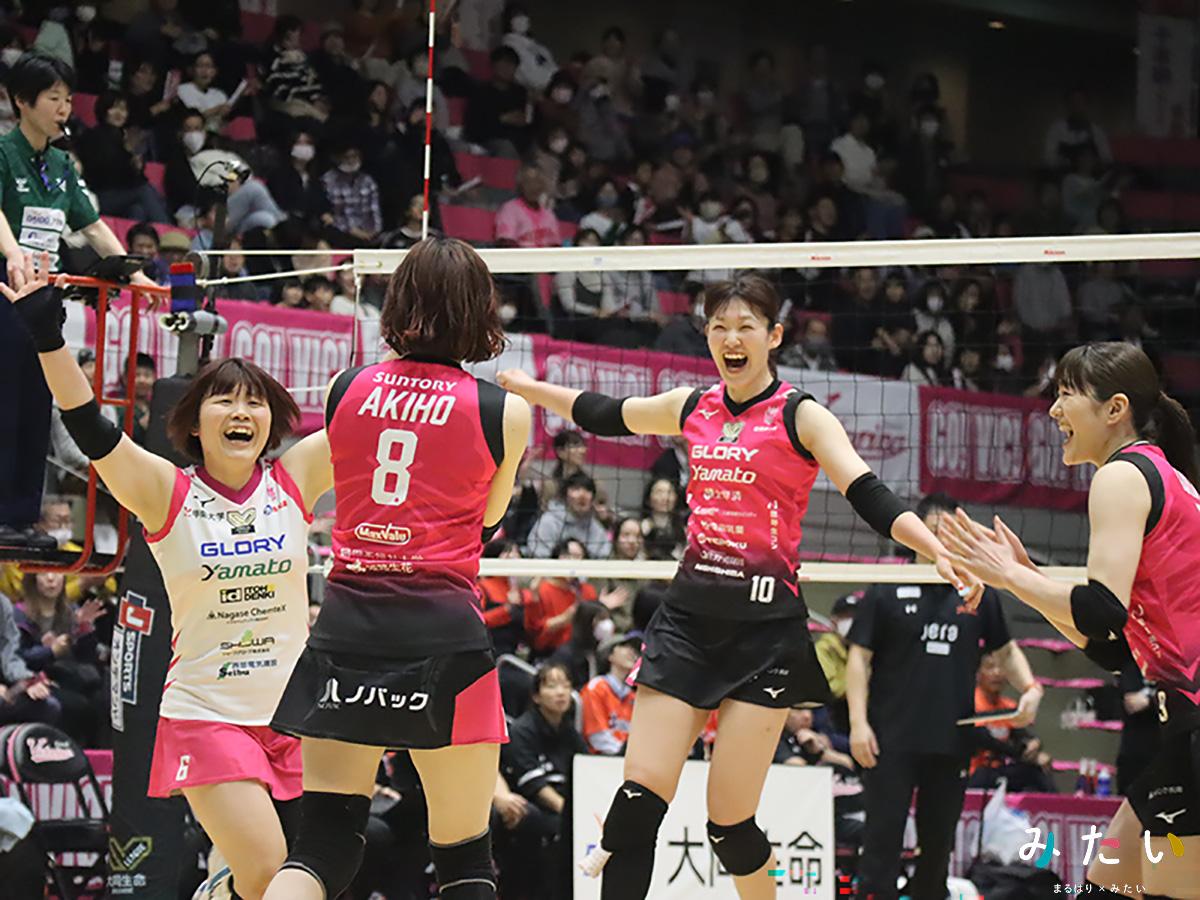 【2024-25 大同生命SV女子】ヴィクトリーナ姫路、アランマーレ山形にストレート勝利!現役引退を発表した松本選手・野津選手がPOMを受賞
