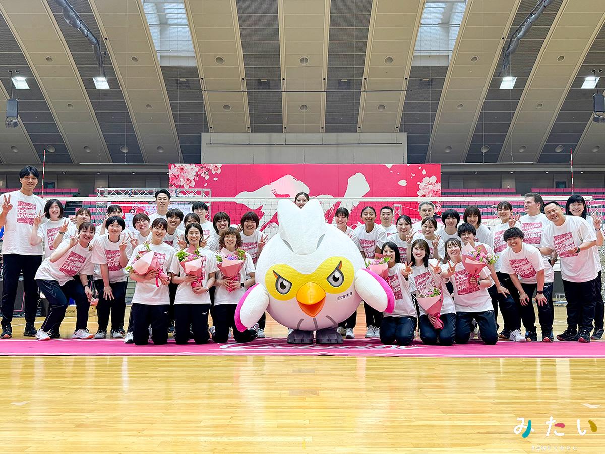 【ヴィクトリーナ姫路】ファン感謝DAY2025を開催!井上選手、柴田選手など6名の現役引退セレモニーも