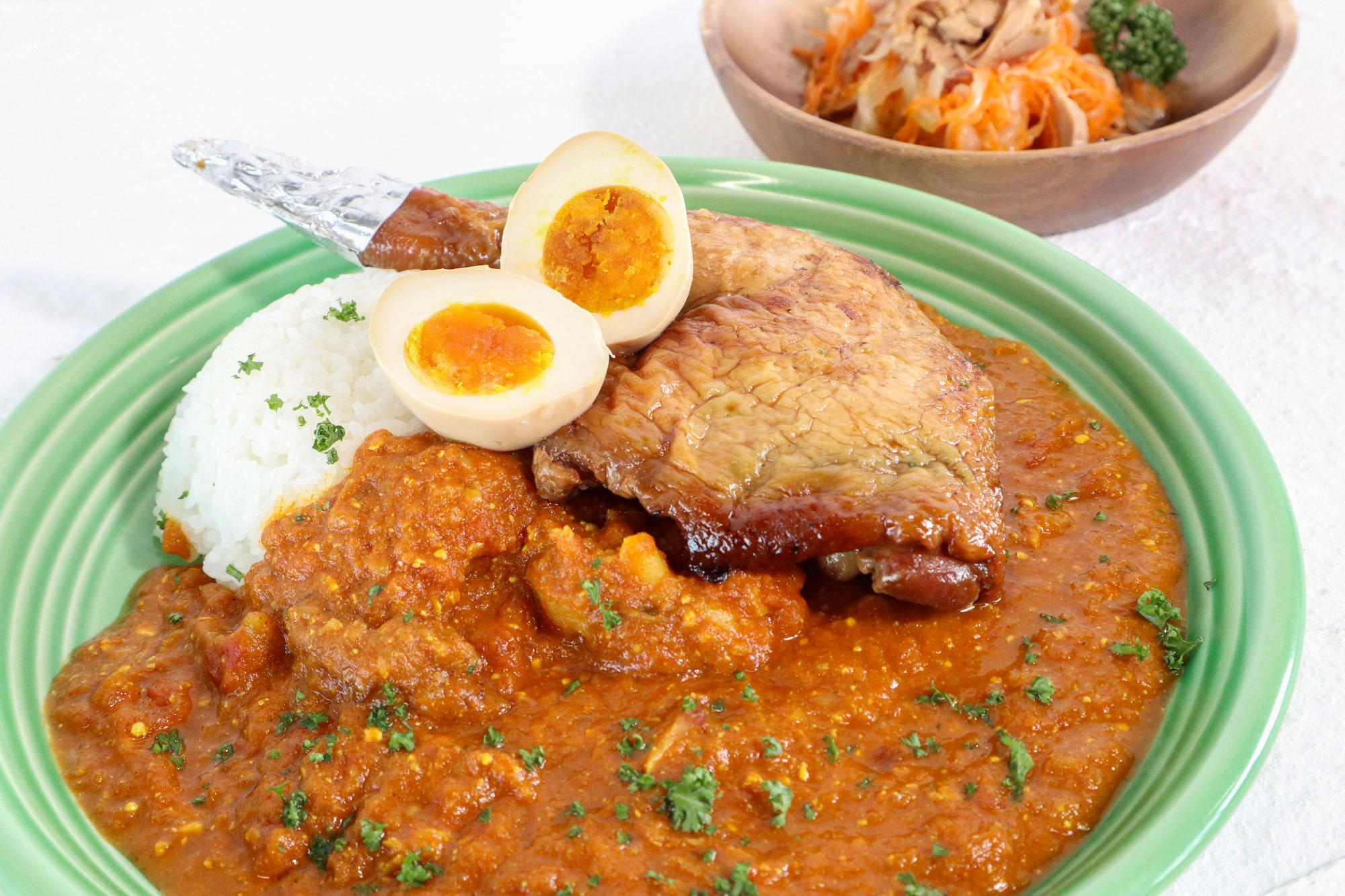 【高砂】～驚くほどにスパイシーで深い味わい～ 燻製チキンカレーレシピ｜ふるさと納税返礼品