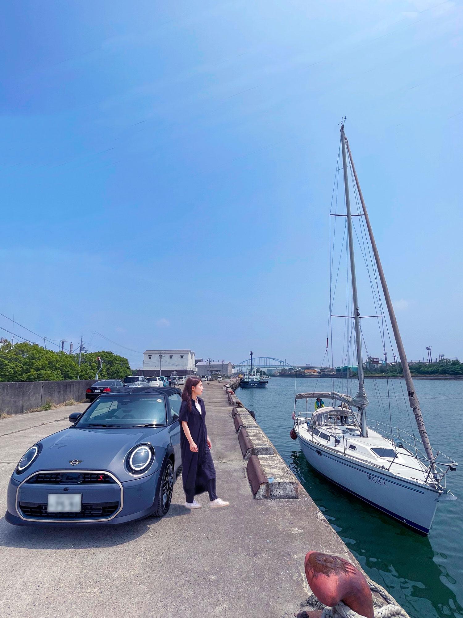 【高砂】MINI COOPERと一緒に、高砂の夏を満喫する爽快ドライブ｜海のサロンとヨット体験