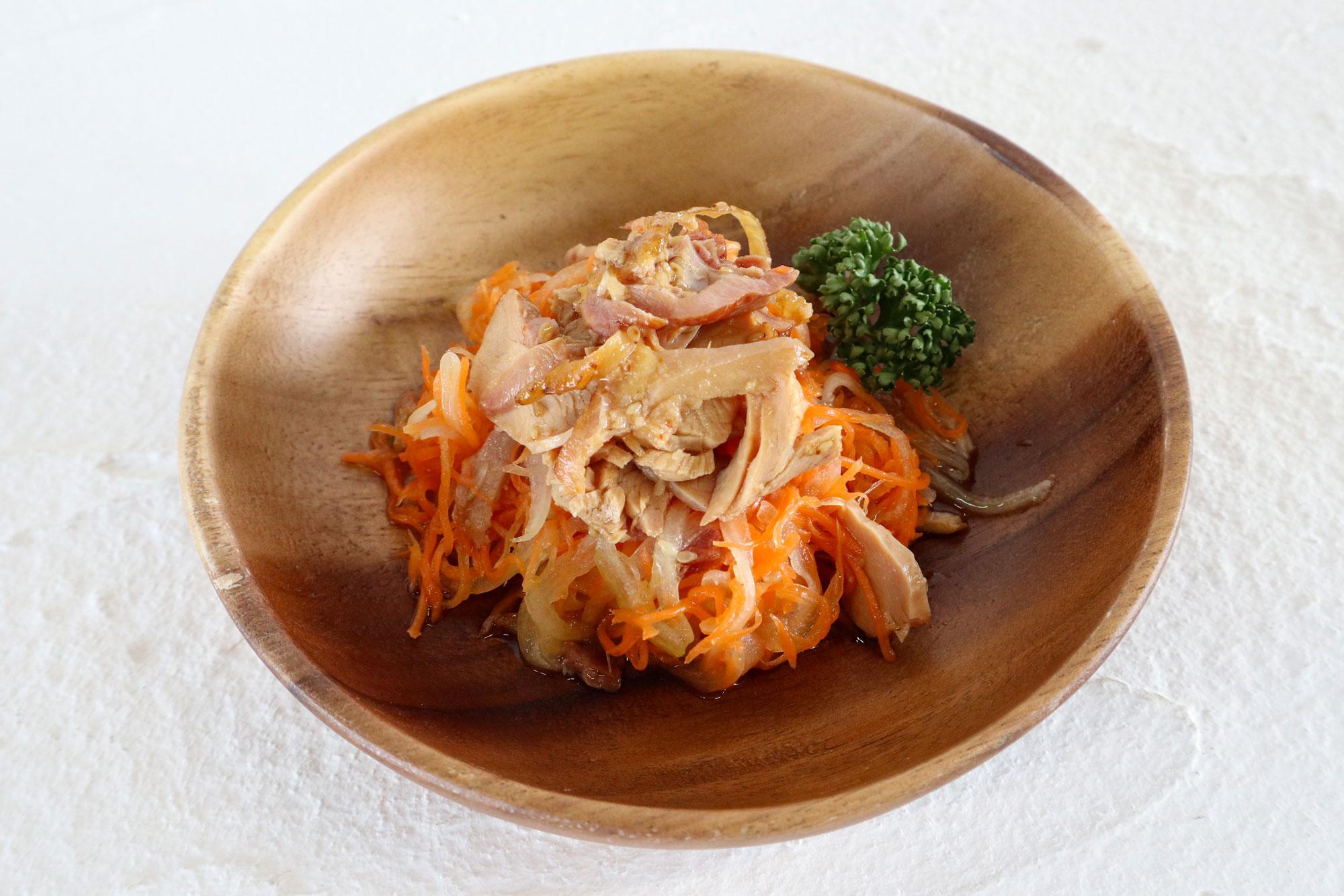 【高砂】～カレーの副菜にピッタリ！～ ひねぽんの燻製マリネレシピ｜ふるさと納税返礼品