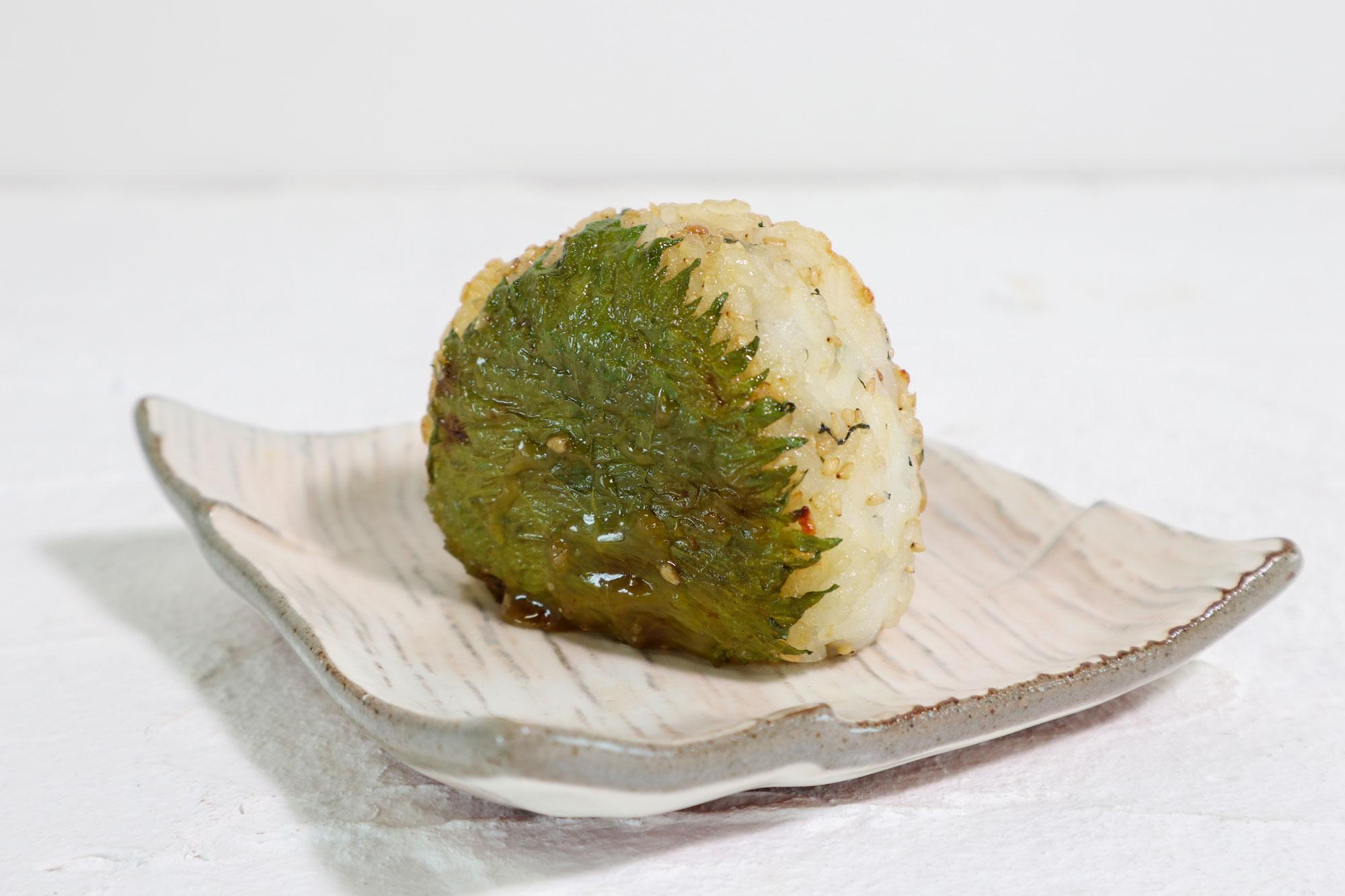 【神河】~大葉がさわやかに香る~ 味噌焼きおにぎりレシピ|ふるさと納税返礼品