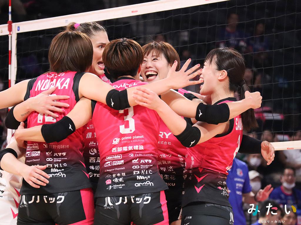 【試合結果】ヴィクトリーナ姫路vsPFUブルーキャッツ石川かほく ホーム開幕は1勝1敗【第2節】