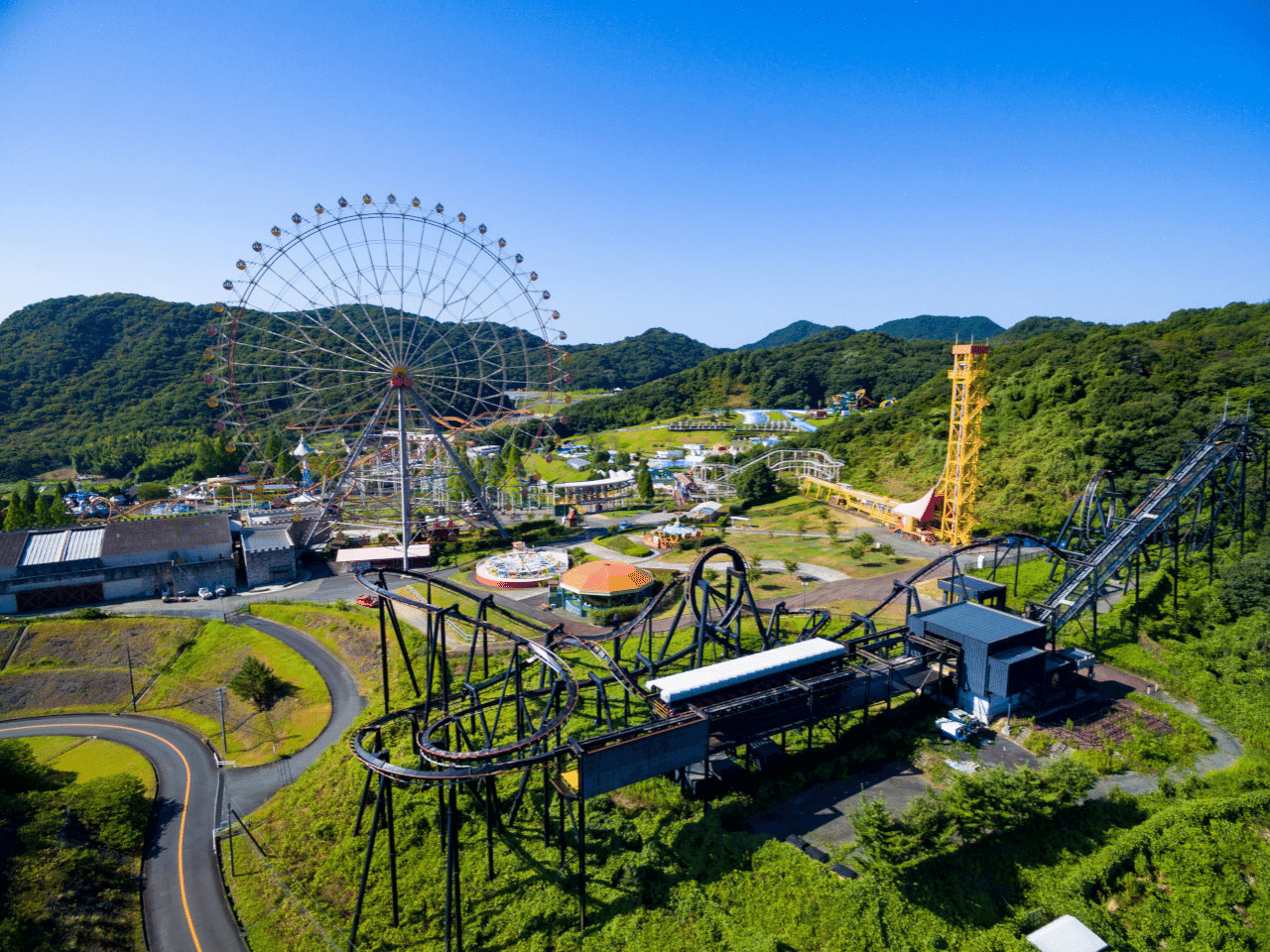 姫路セントラルパークの遊園地