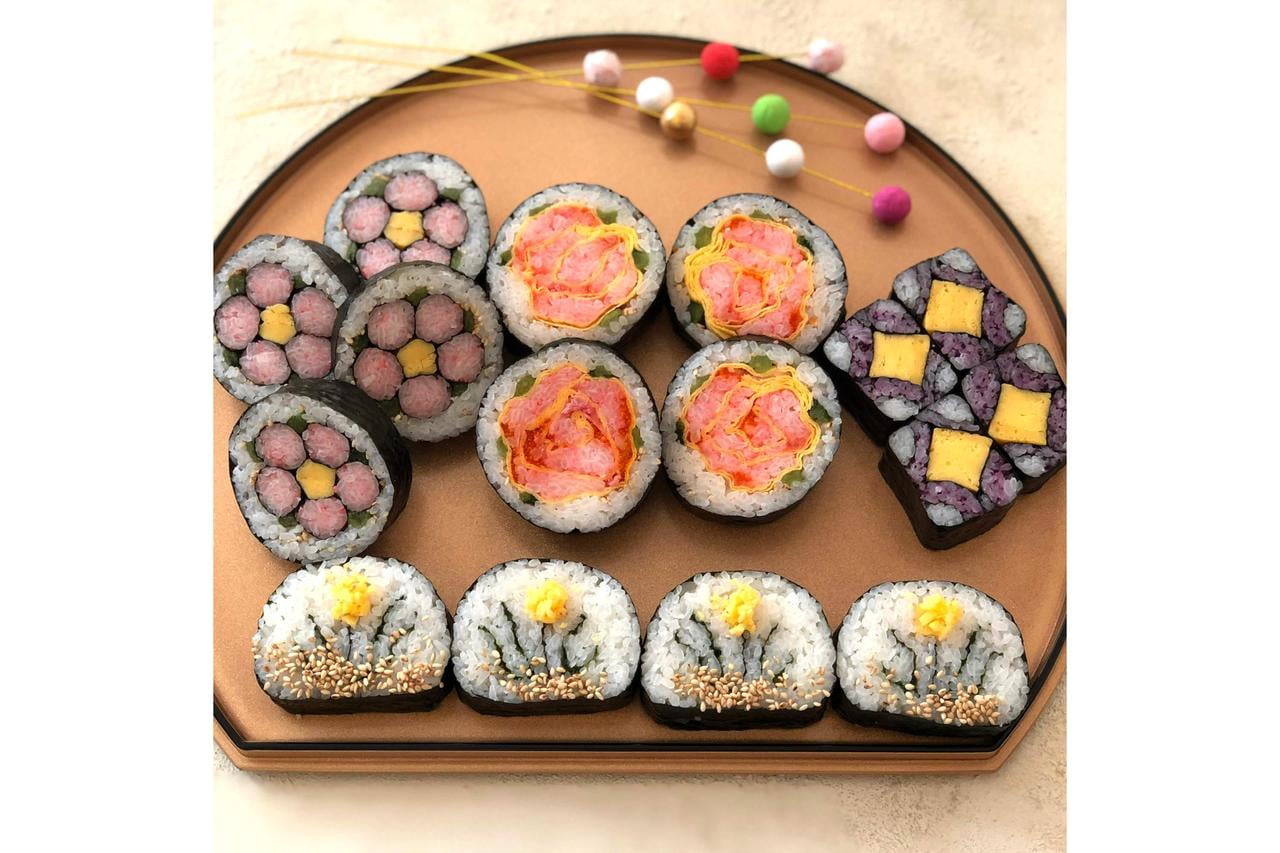 エムズプラスライフの飾り巻き寿司の写真