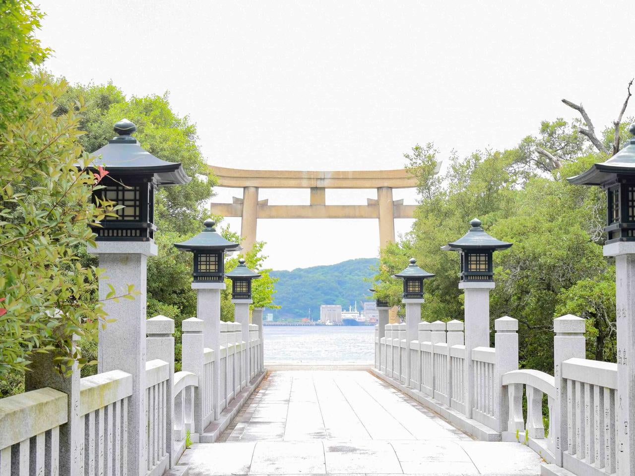 家島本島「家島神社」の写真