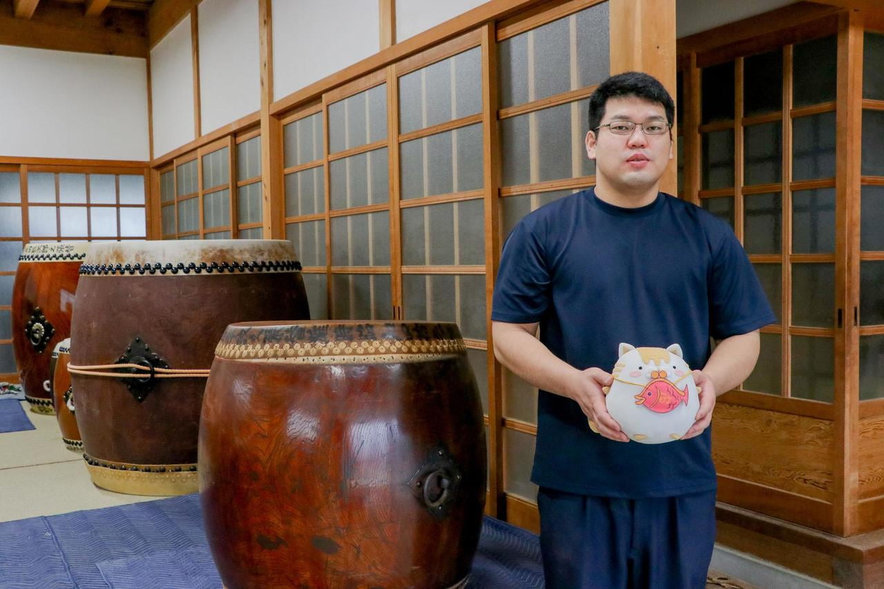 インタビュー相手太鼓師眞田さん