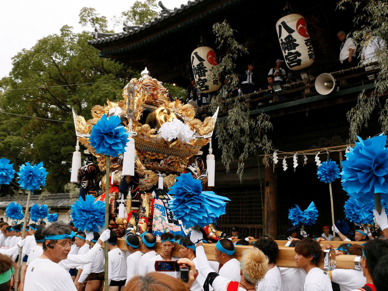 魚吹八幡神社の写真