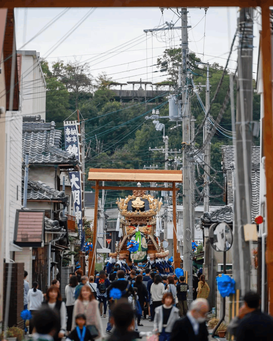 7圓尾勲 isaomaruo 稗田神社播州 鵤秋祭り 宵宮町回り.PNG