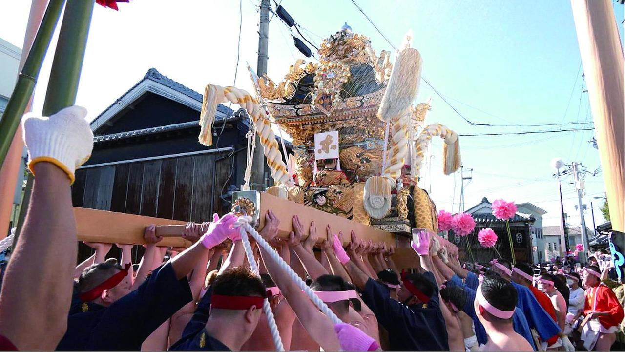 松原八幡神社 秋季例大祭の東山の写真