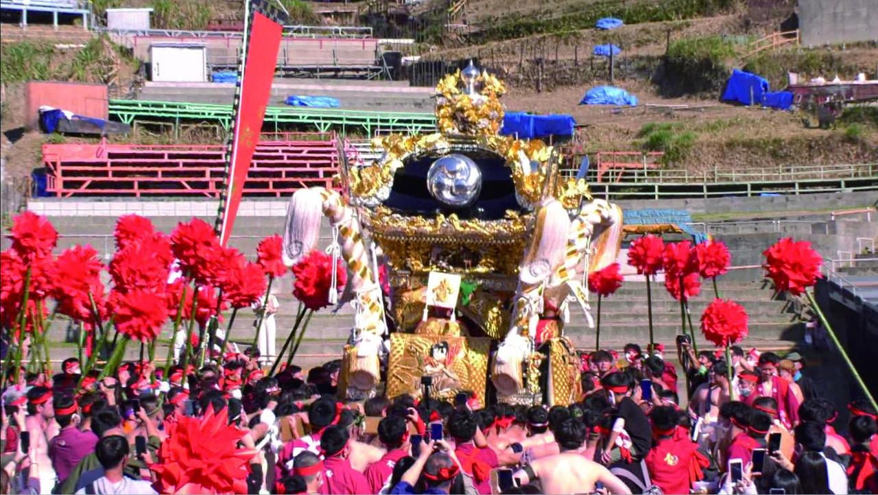 松原八幡神社 秋季例大祭の松原の写真