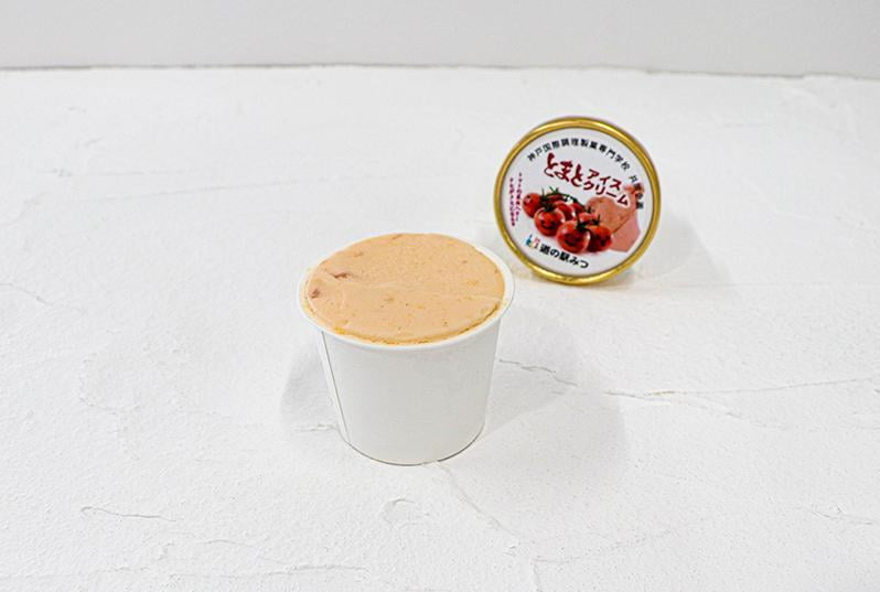 トマトアイスクリームの写真