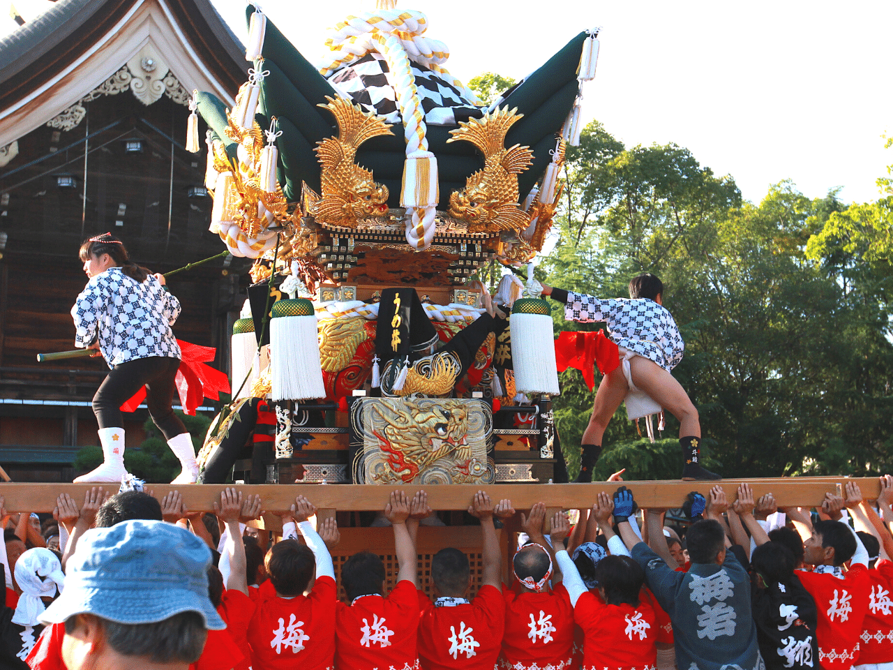 曽根の布団屋台