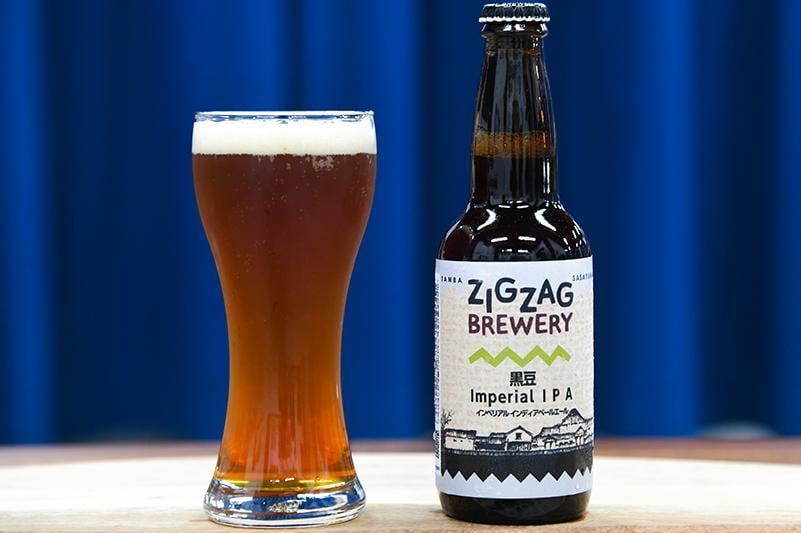 ZIGZAG BREWERY「黒豆Imperial IPA」の写真