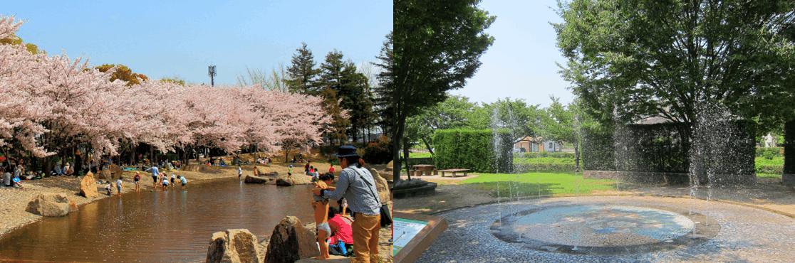 野添公園野添であい公園と野添北公園の写真