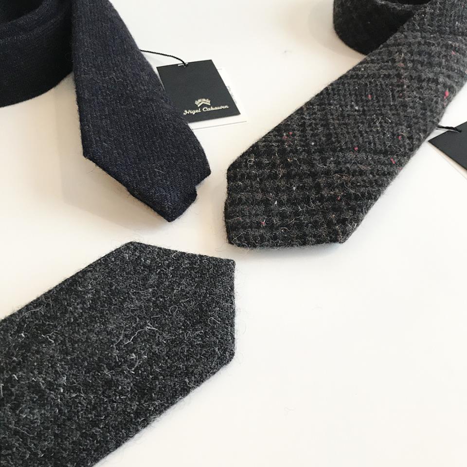 【NIGEL CABOURN】MEN'S　Wool Tie
