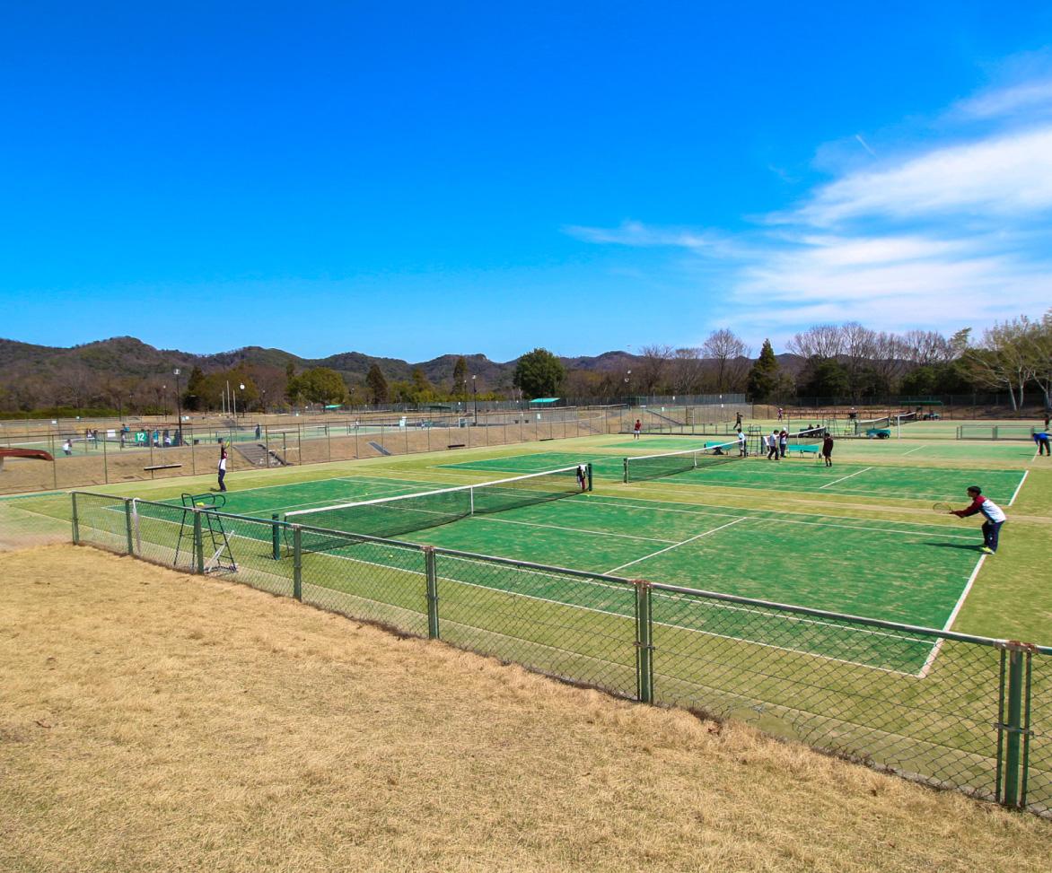 青野運動公苑「屋外テニスコート1面 2時間利用券」