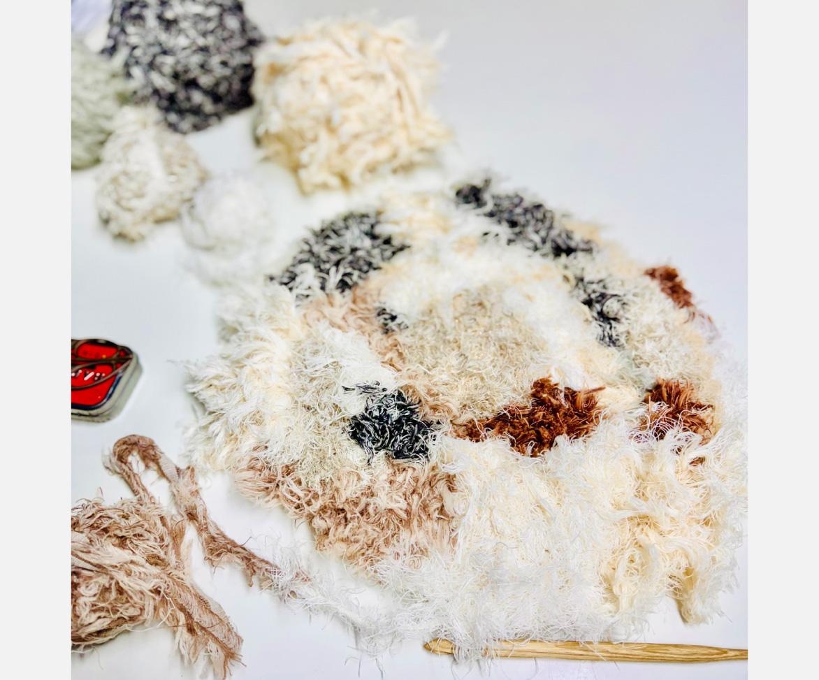 機屋 大城戸織布「スツールマット」